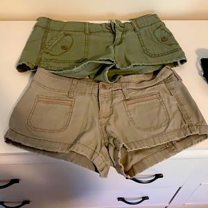 Pair of Almost Famous shorts